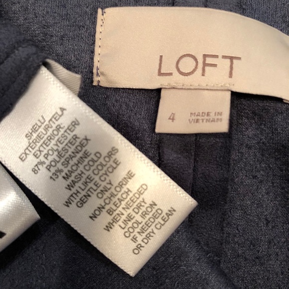 Loft Faux suede drape front jacket - *buy 2 Loft items, get 1 free* - Picture 7 of 9